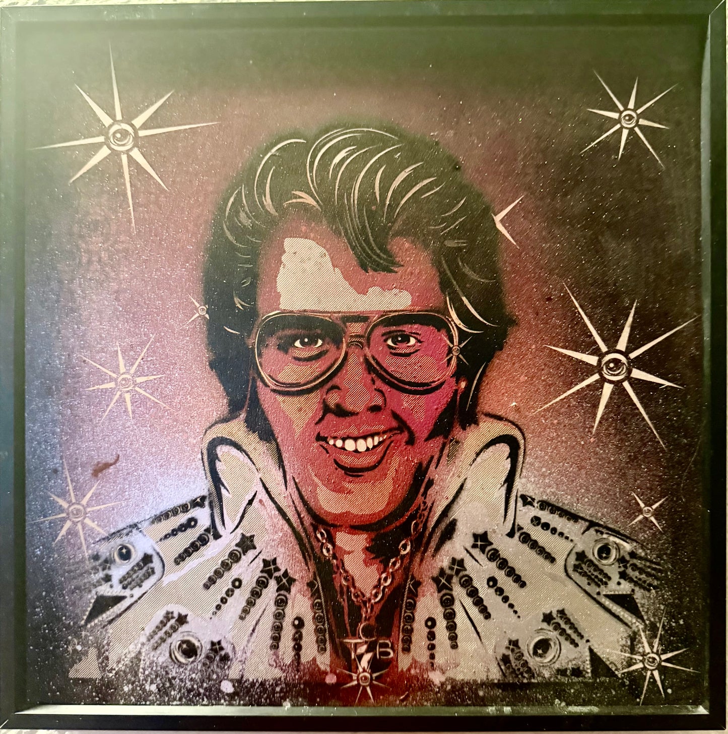 Elvis Eyez metal Engraving small
