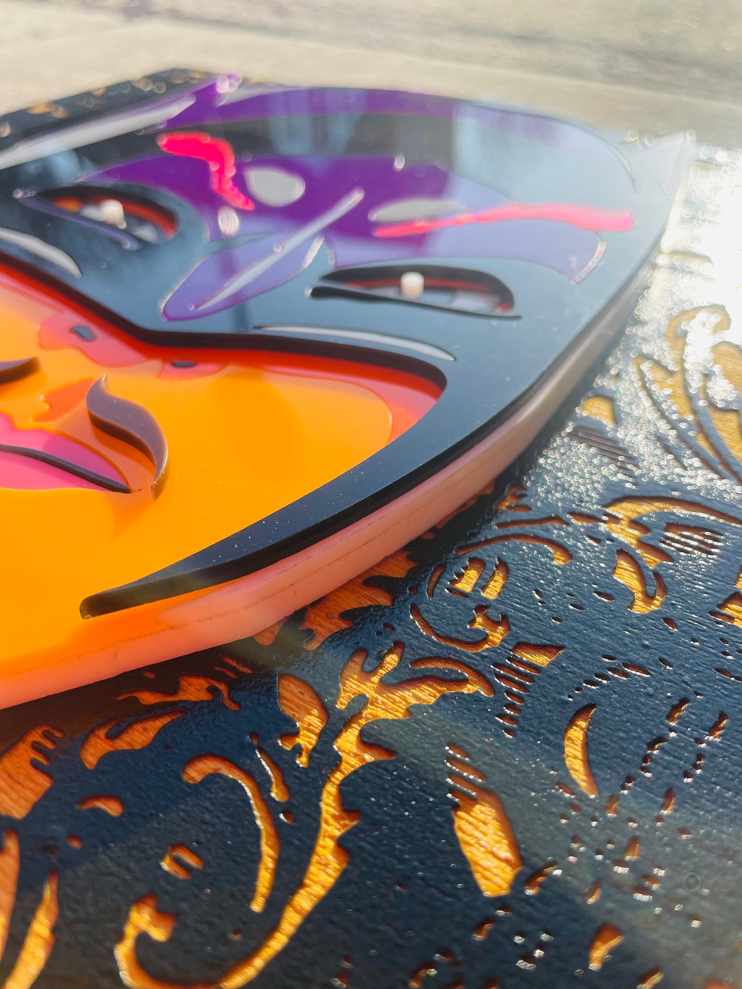 CZR PRZ 3D Engraving “Chicano Batman” - @EYEZ C👁LLAB👁RATE Painting