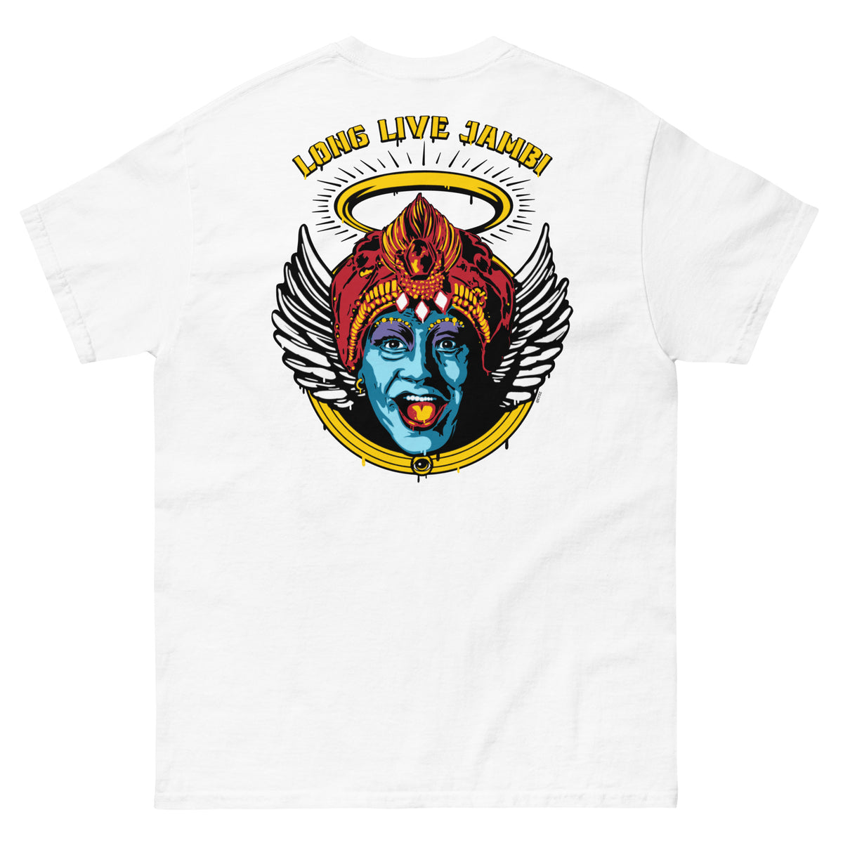 Rest in Pee Wee - Long Live Jambi (on back) t-shirt