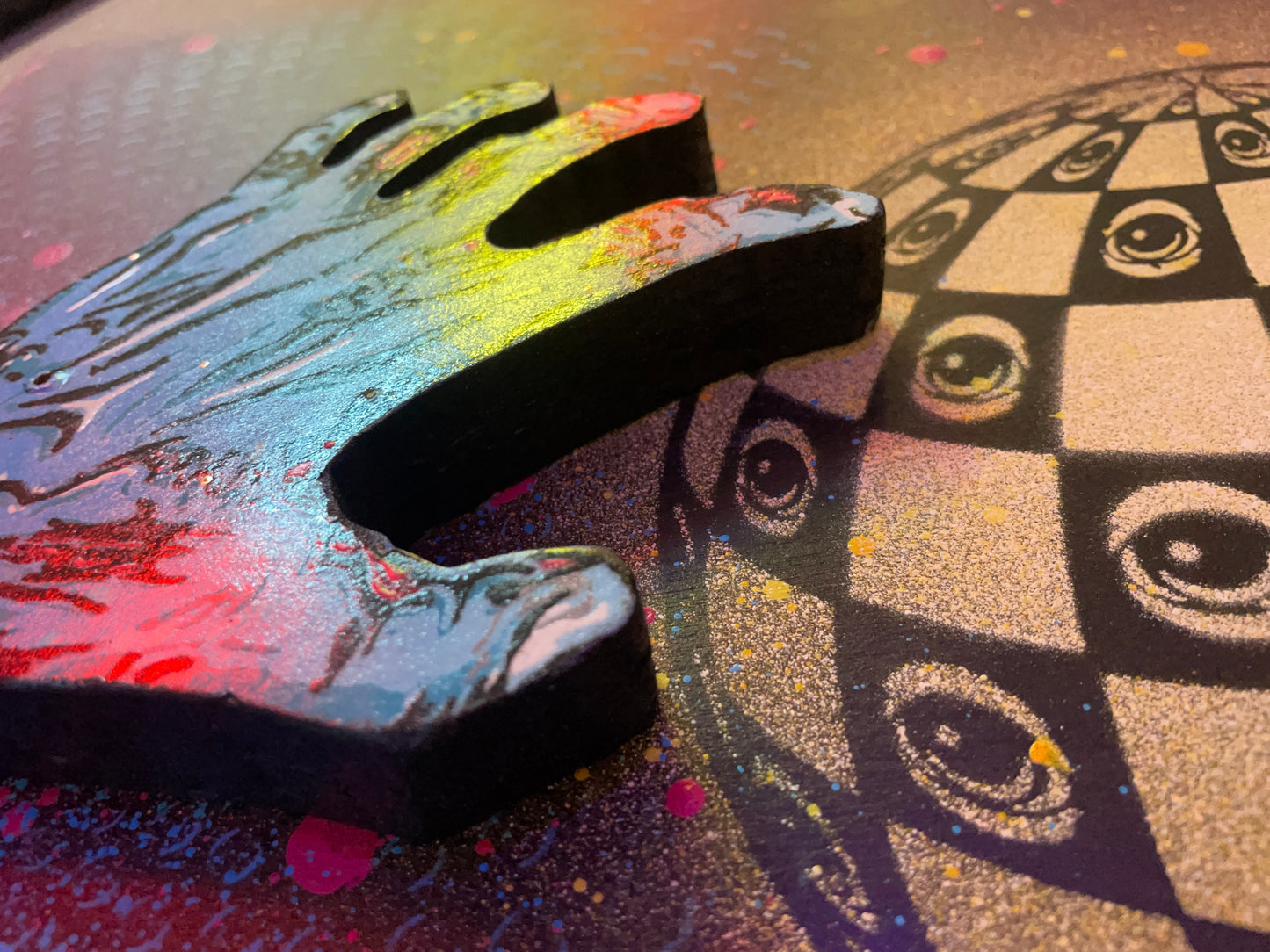 Connor Terry X @EYEZ C👁LLAB👁RATE Zombie Hand in Space