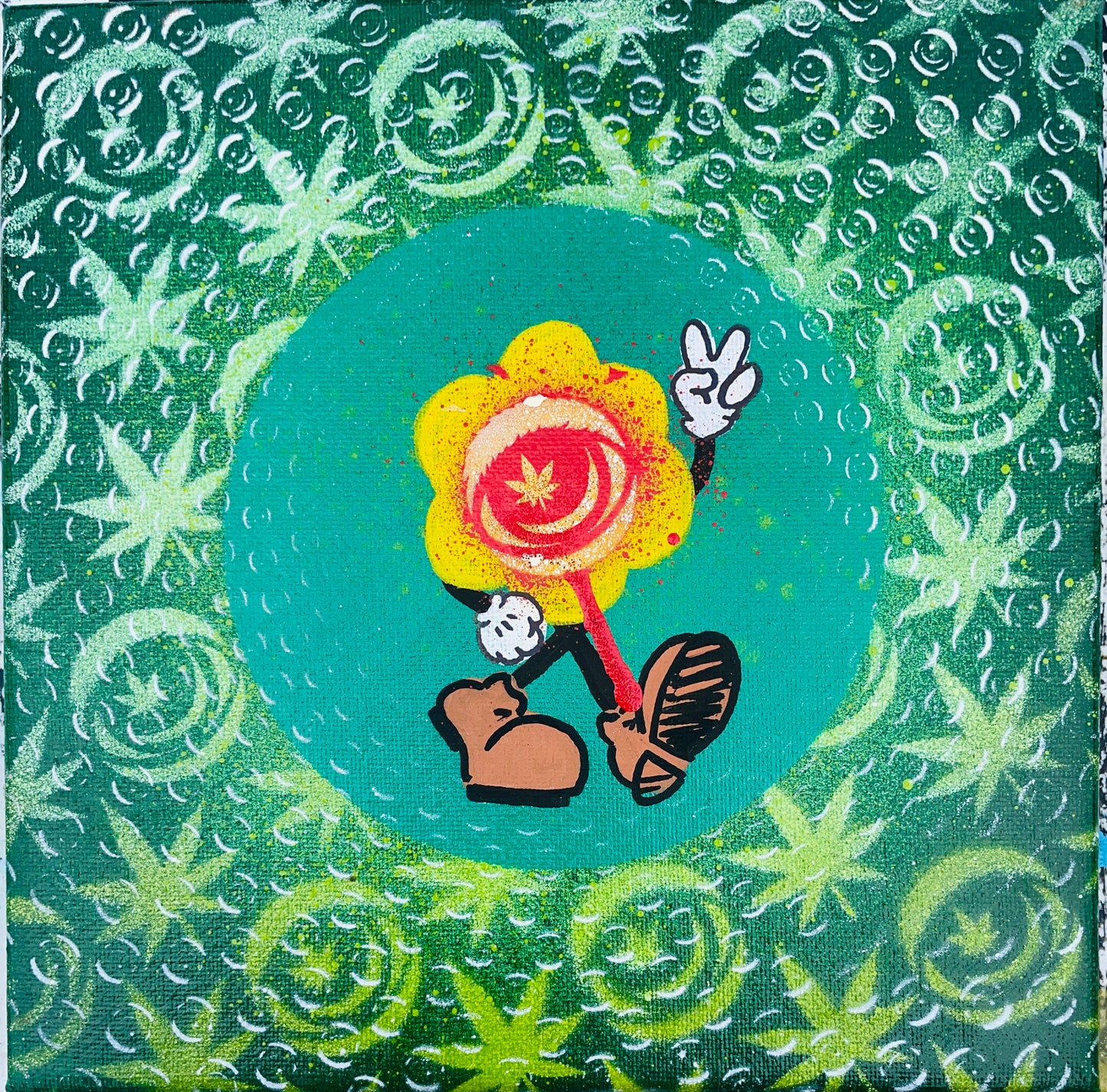CorkScrew X @EYEZ C👁LLAB👁RATE Weed Eyez Flower Power