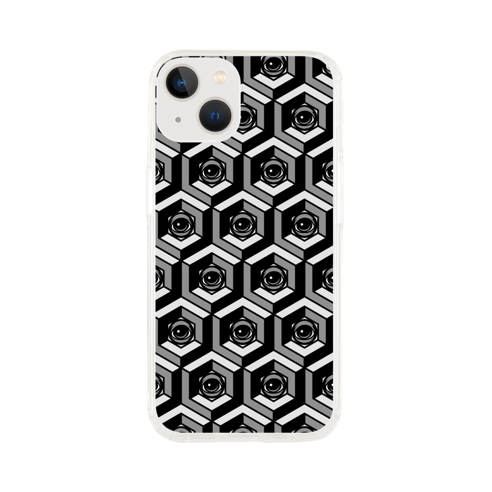 EYEZ Cubed Grey - Clear case