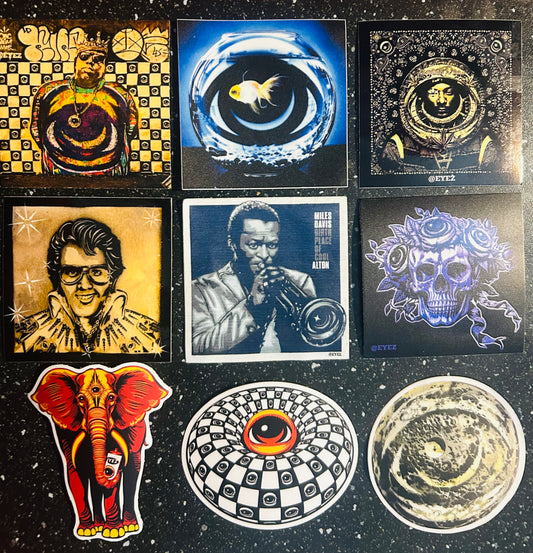 Interactive @Eyez ARt Sticker Pack 👁️