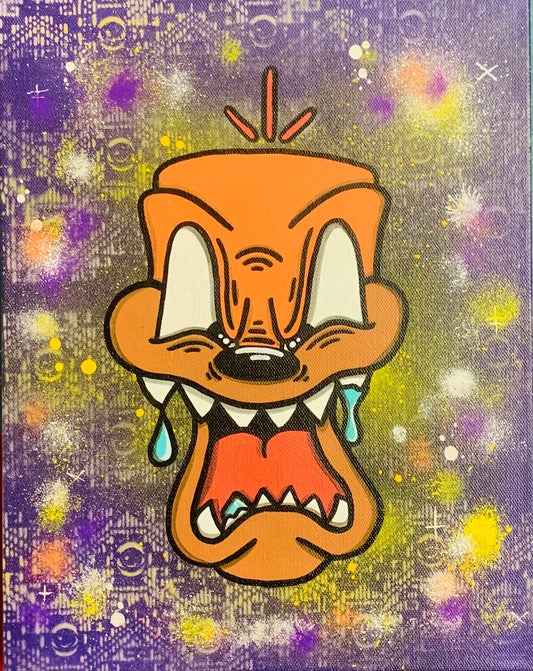 CakedUp x @EYEZ C👁LLAB👁RATE 8x10 canvas