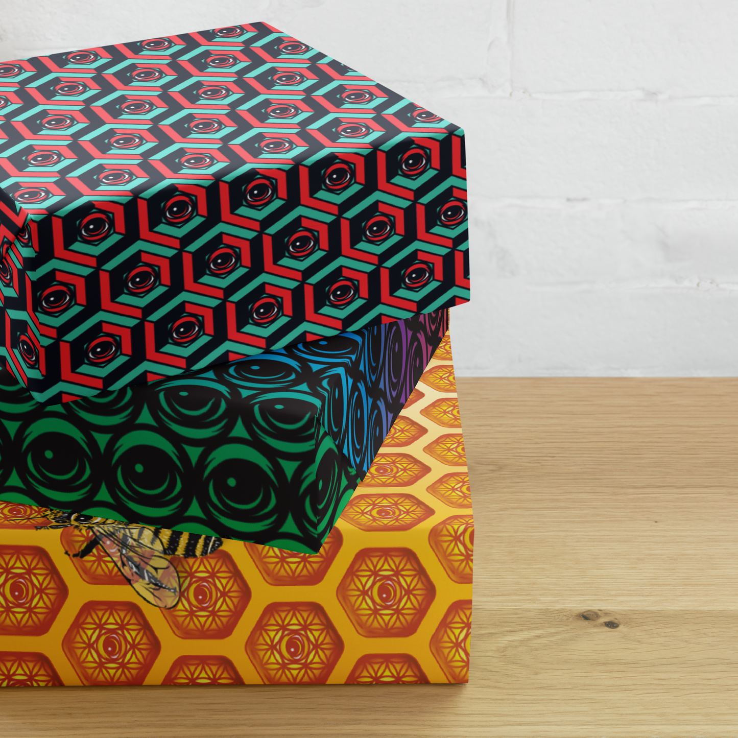 Eyez Wrapping paper - set 2