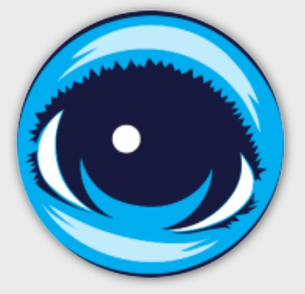 2 Small EYEZ Stickers