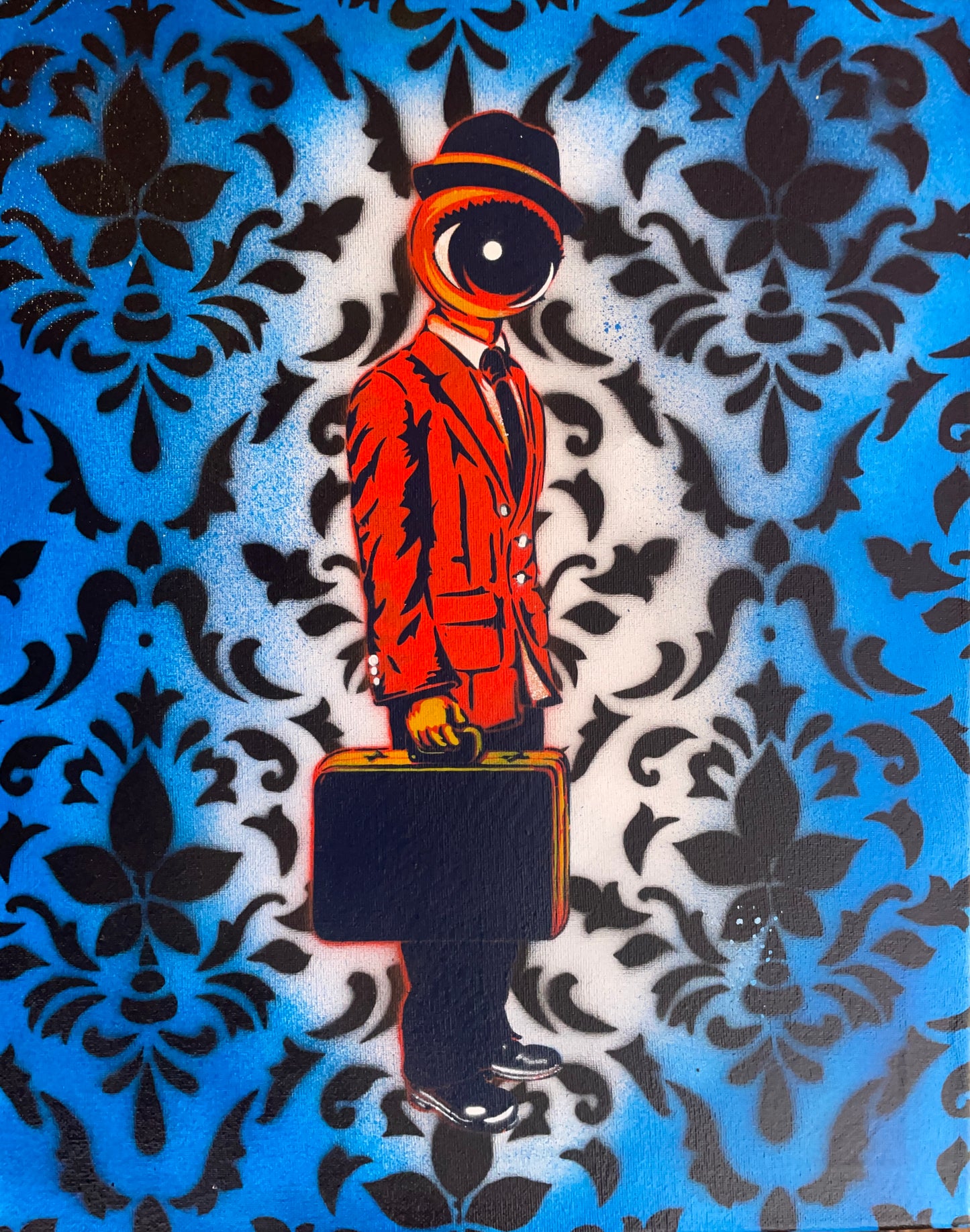 Torvald Paasche biz man - @EYEZ C👁LLAB👁RATE Painting