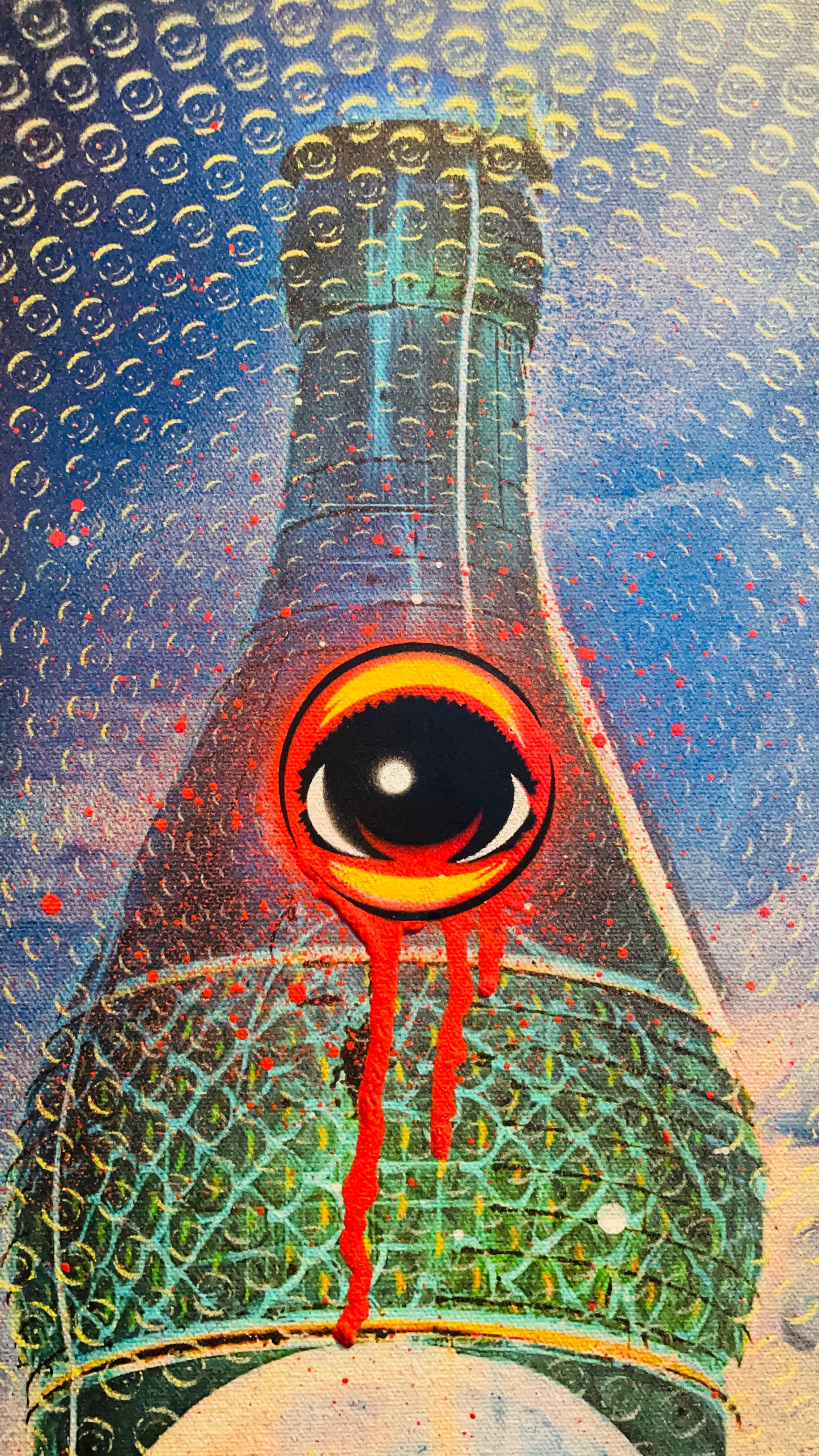 Robert Ferd Frank Vess Eyez - @EYEZ C👁LLAB👁RATE Painting