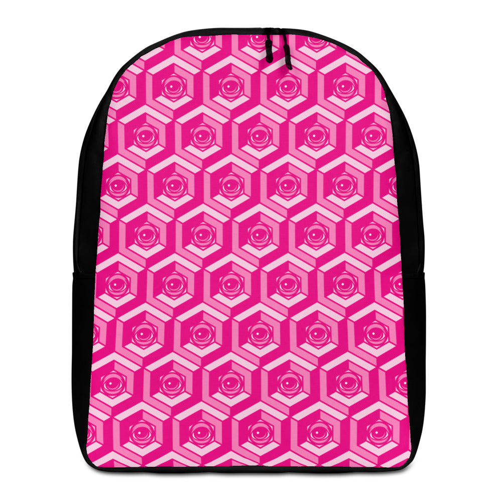Pink Eyez Cubed - Minimalist Backpack