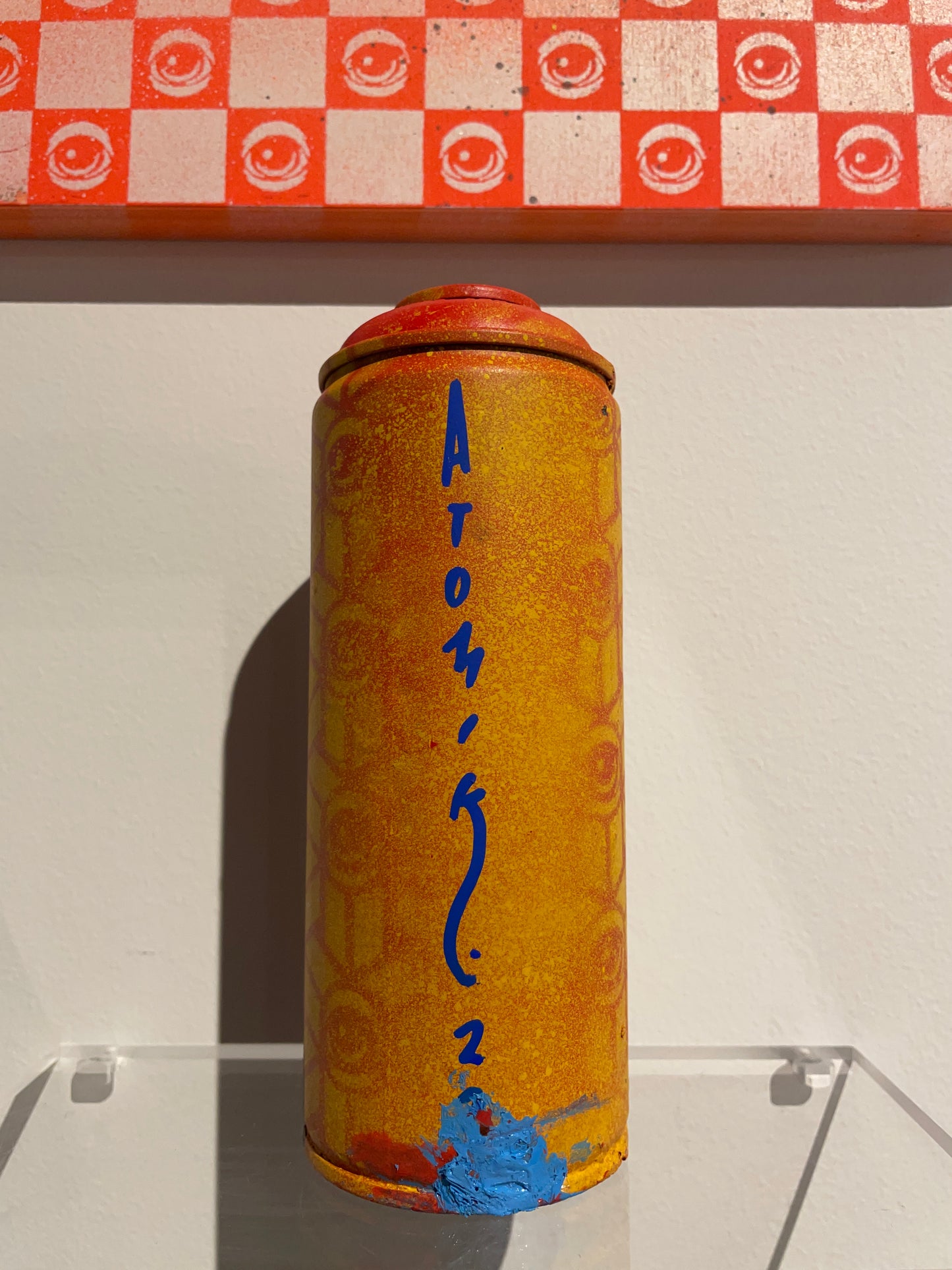 Atomik @EYEZ C👁LLAB👁RATE Artcycled Spraycan