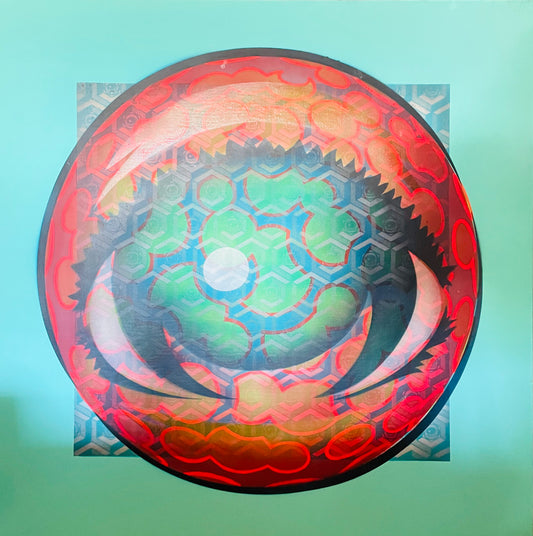 William Lobdell - @EYEZ C👁LLAB👁RATE Painting