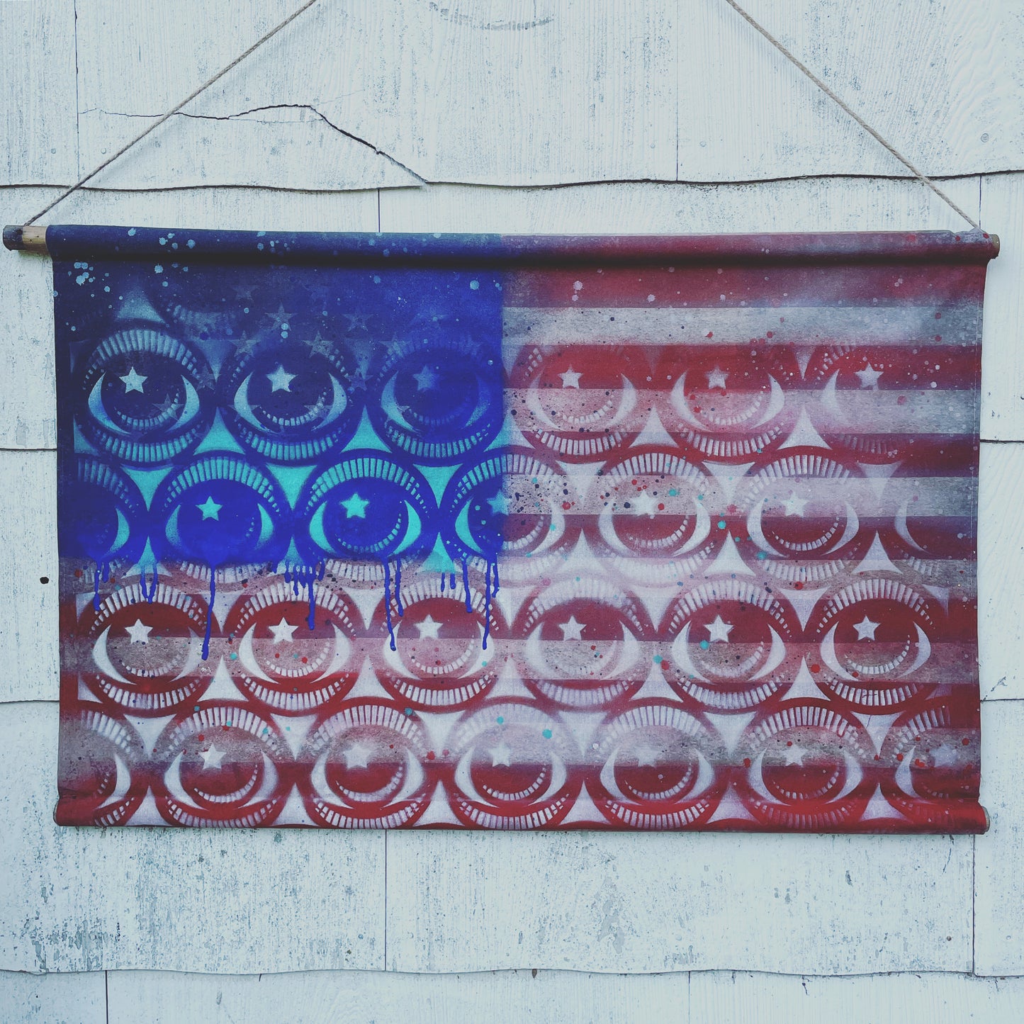 👁Merica sprayed