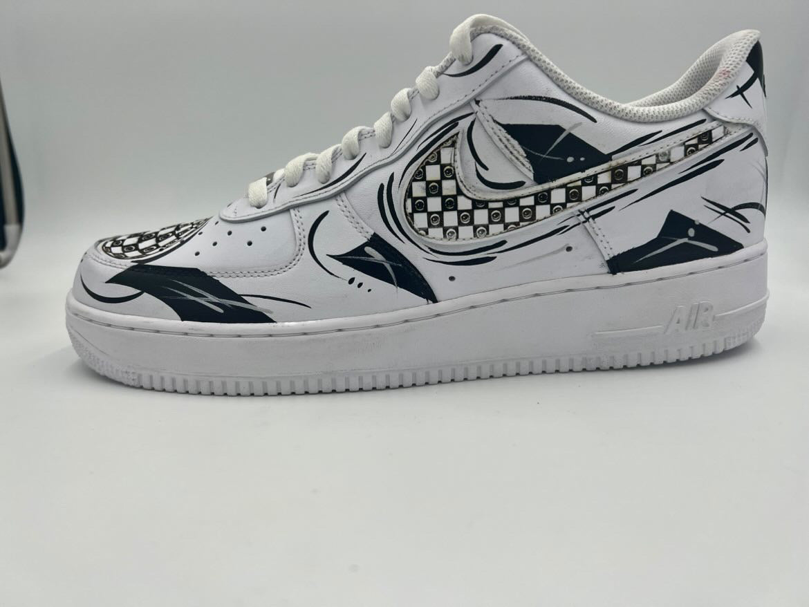 Brock Seals Eyez Force 1 Chess- @EYEZ C👁LLAB👁RATE Sneaker