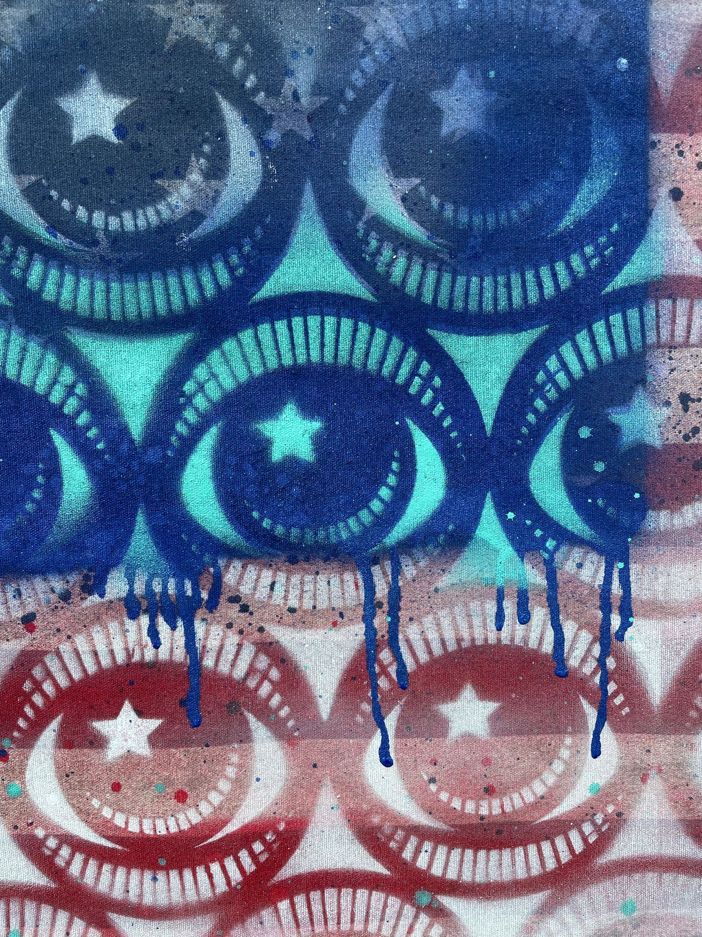 👁Merica sprayed