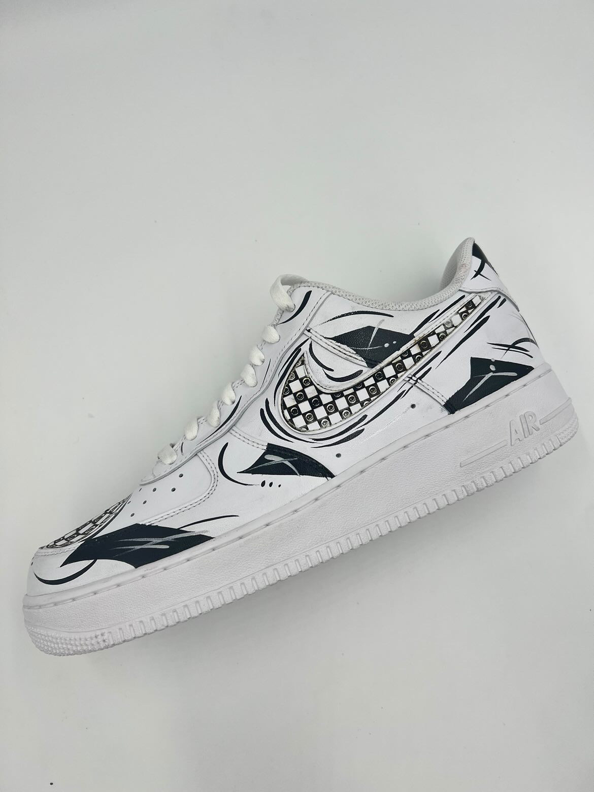 Brock Seals Eyez Force 1 Chess- @EYEZ C👁LLAB👁RATE Sneaker
