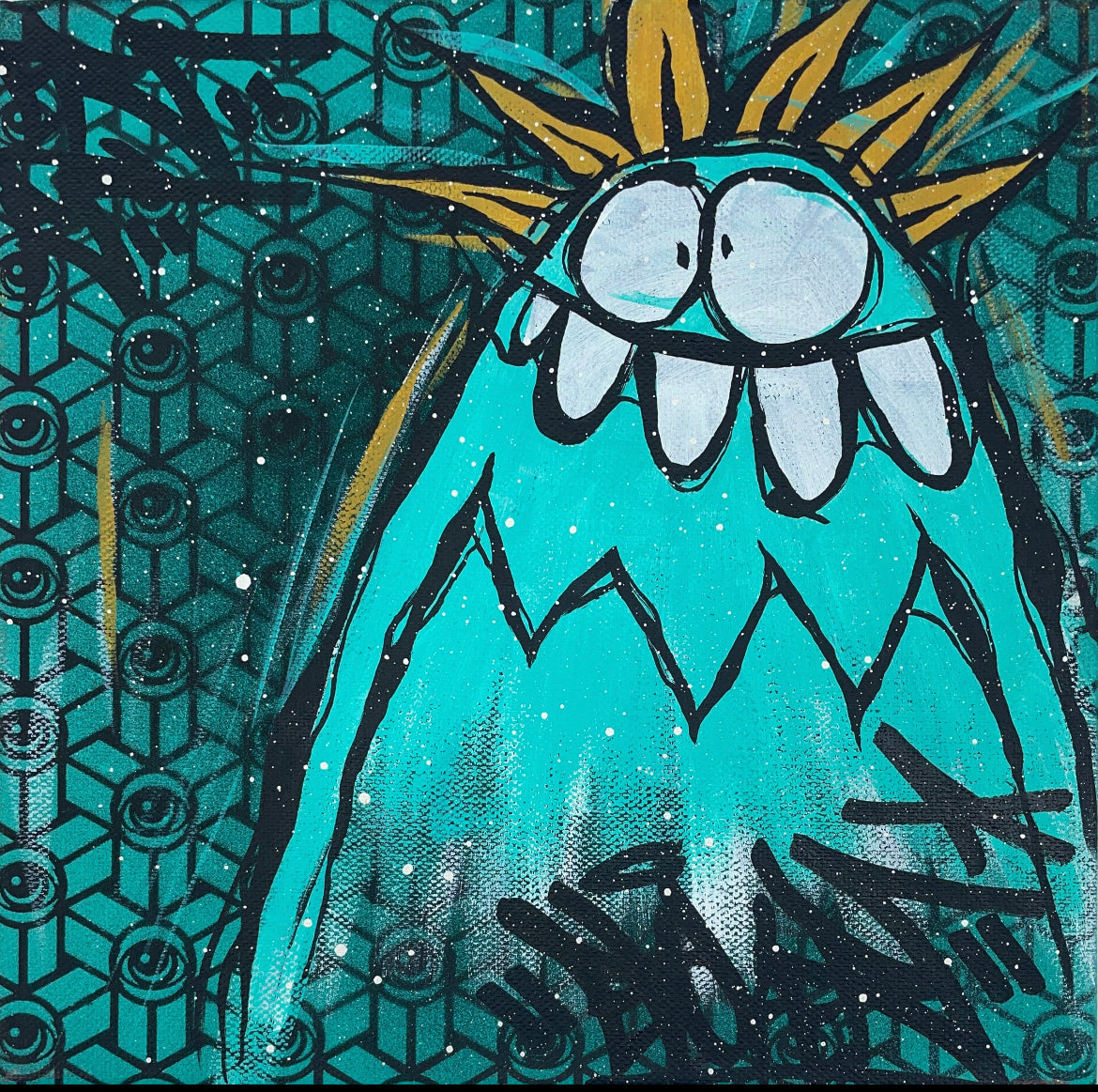 @EvokerOne - @EYEZ C👁LLAB👁RATE Painting