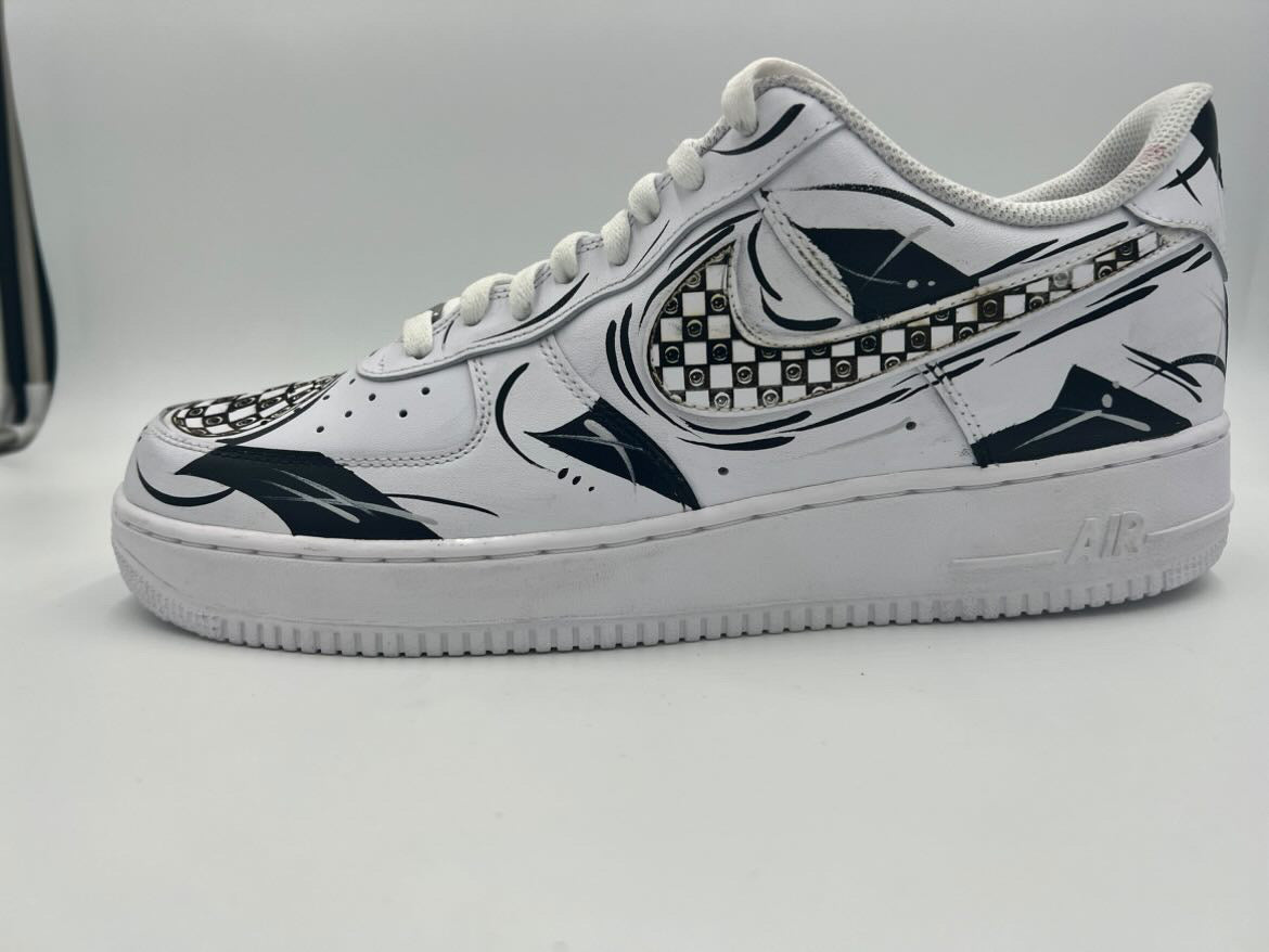 Brock Seals Eyez Force 1 Chess- @EYEZ C👁LLAB👁RATE Sneaker