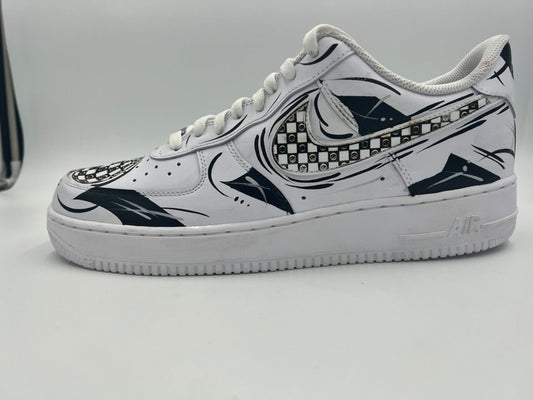 Brock Seals Eyez Force 1 Chess- @EYEZ C👁LLAB👁RATE Sneaker