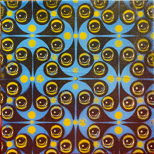 Eyez on Patterns 8x8 inch Painting