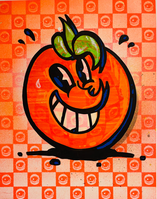 Atomik @EYEZ C👁LLAB👁RATE Orange