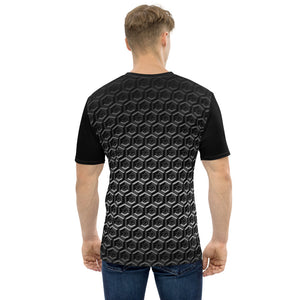 EYEZ Cubed Grey/Black Men's T-shirt paint louis