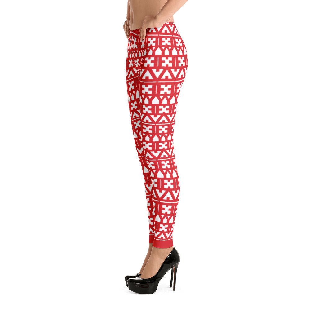 EYEZ Pattern Illusion Leggings (EYE on HIP)
