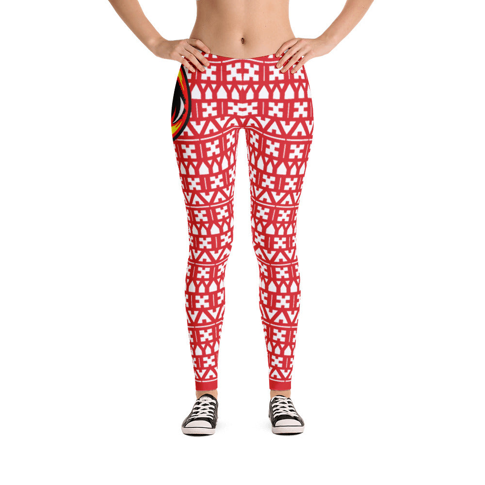 EYEZ Pattern Illusion Leggings (EYE on HIP)