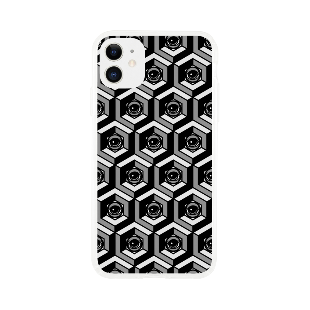 EYEZ Cubed Grey - Clear case