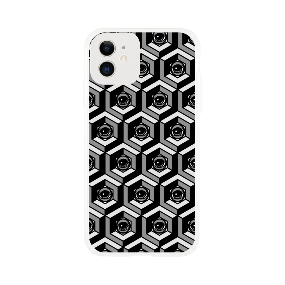 EYEZ Cubed Grey - Clear case