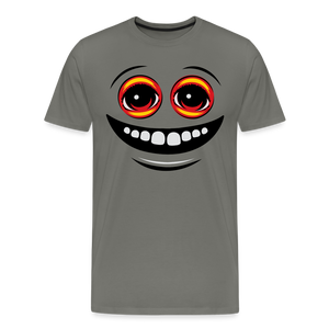 EYEZ Smile - Men's Premium T-Shirt - asphalt gray