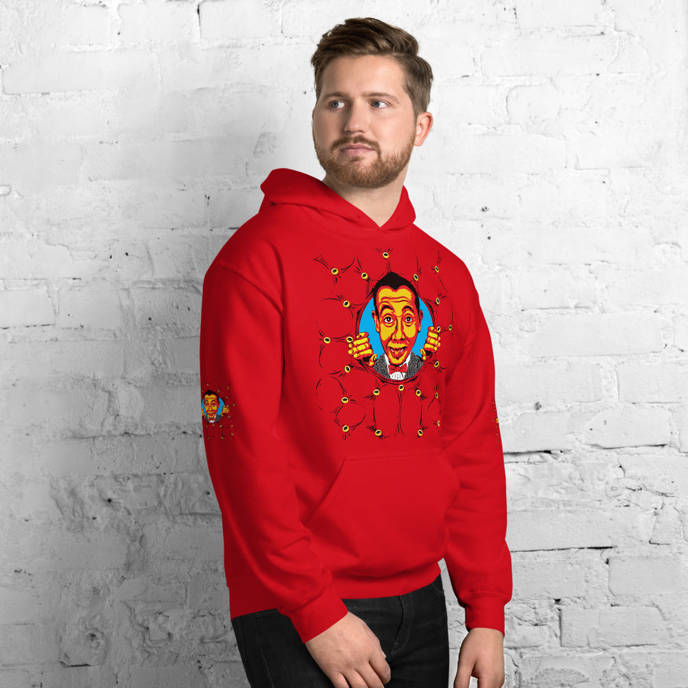EYE know your are but what am EYE? unisex Hoodie pee wee